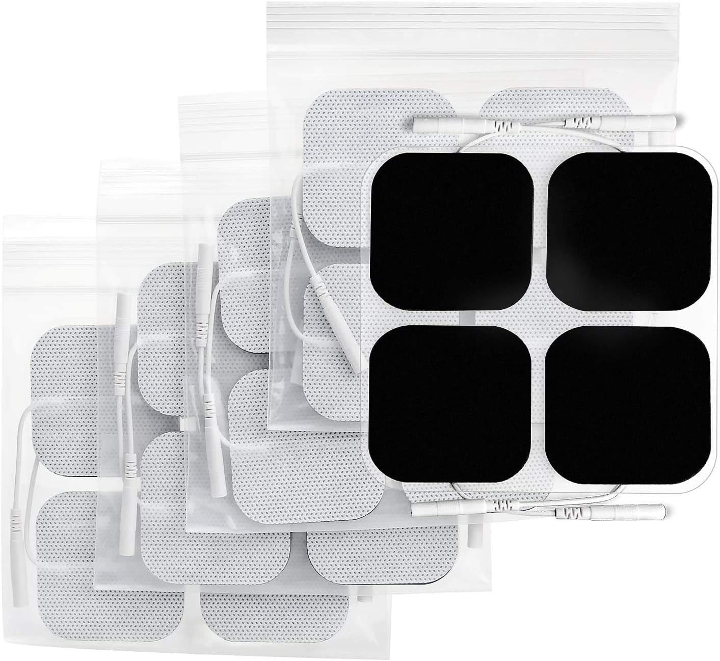 AUVON TENS Unit Pads Electrode Patches Self Stick Replacement Pads for