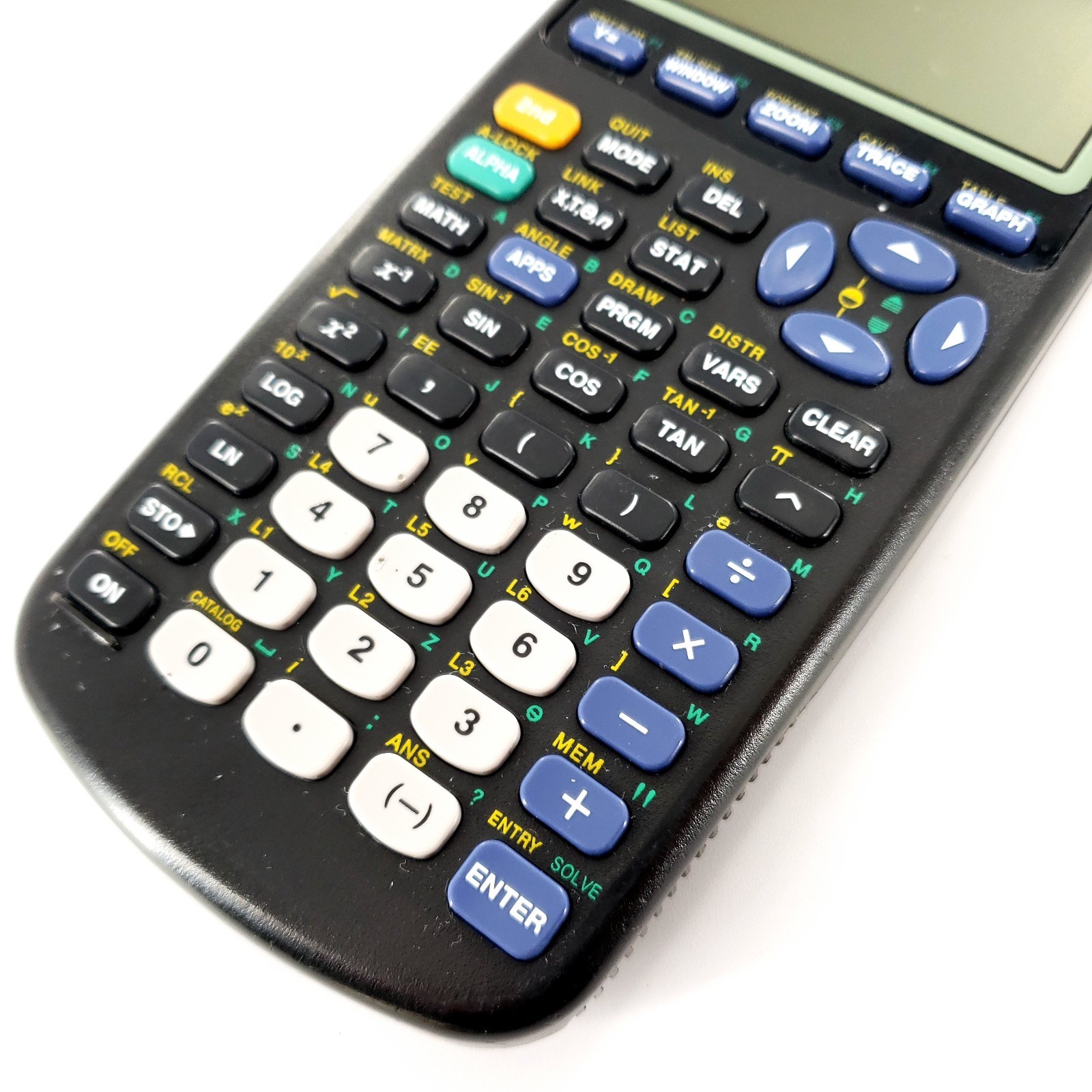 Texas Instruments TI-83 Plus Graphing Calculator No Covers Tested & Works