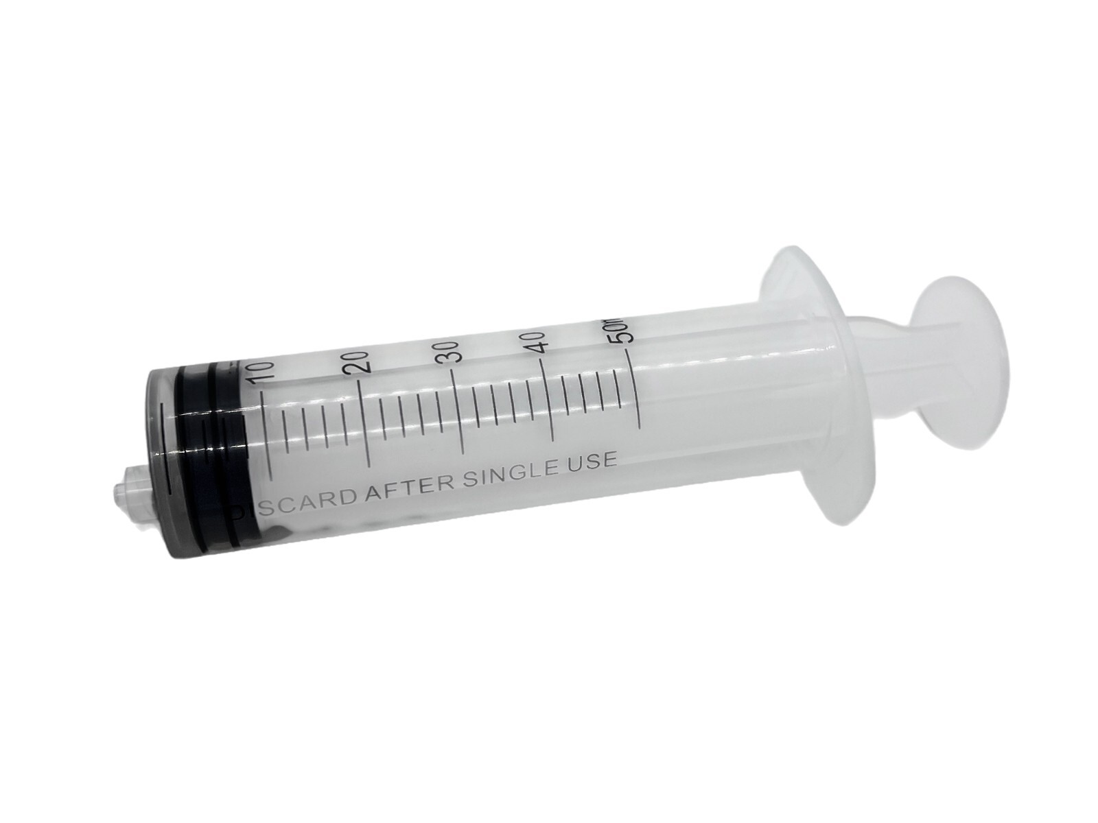 5 Pack 50ml Luer Lock Syringes Sterile, Individually Sealed, Disposable Medical