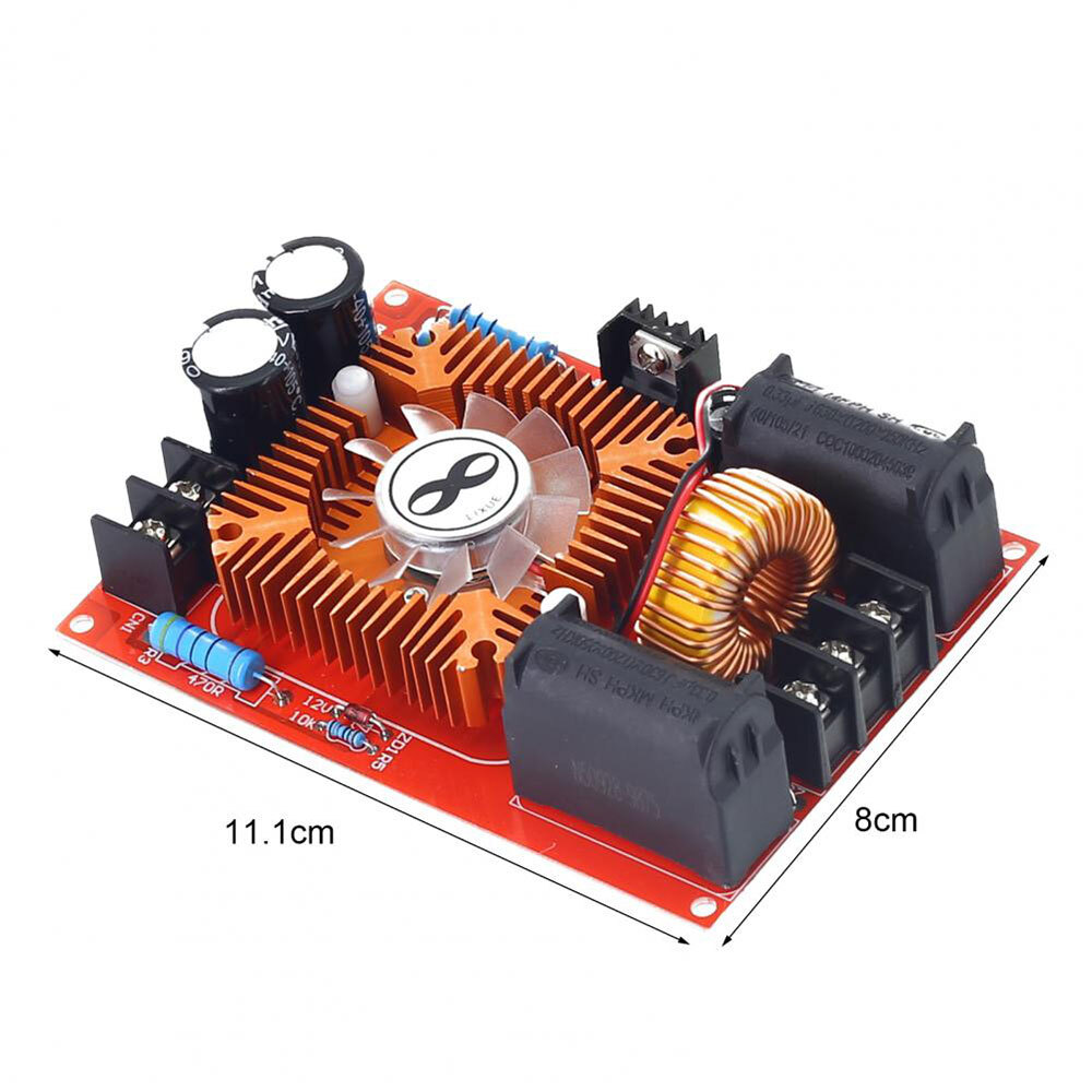 DC 12-30V ZVS Tesla Coil Flyback driver/SGTC/Marx Generator& Ignition Coil&Fan-
