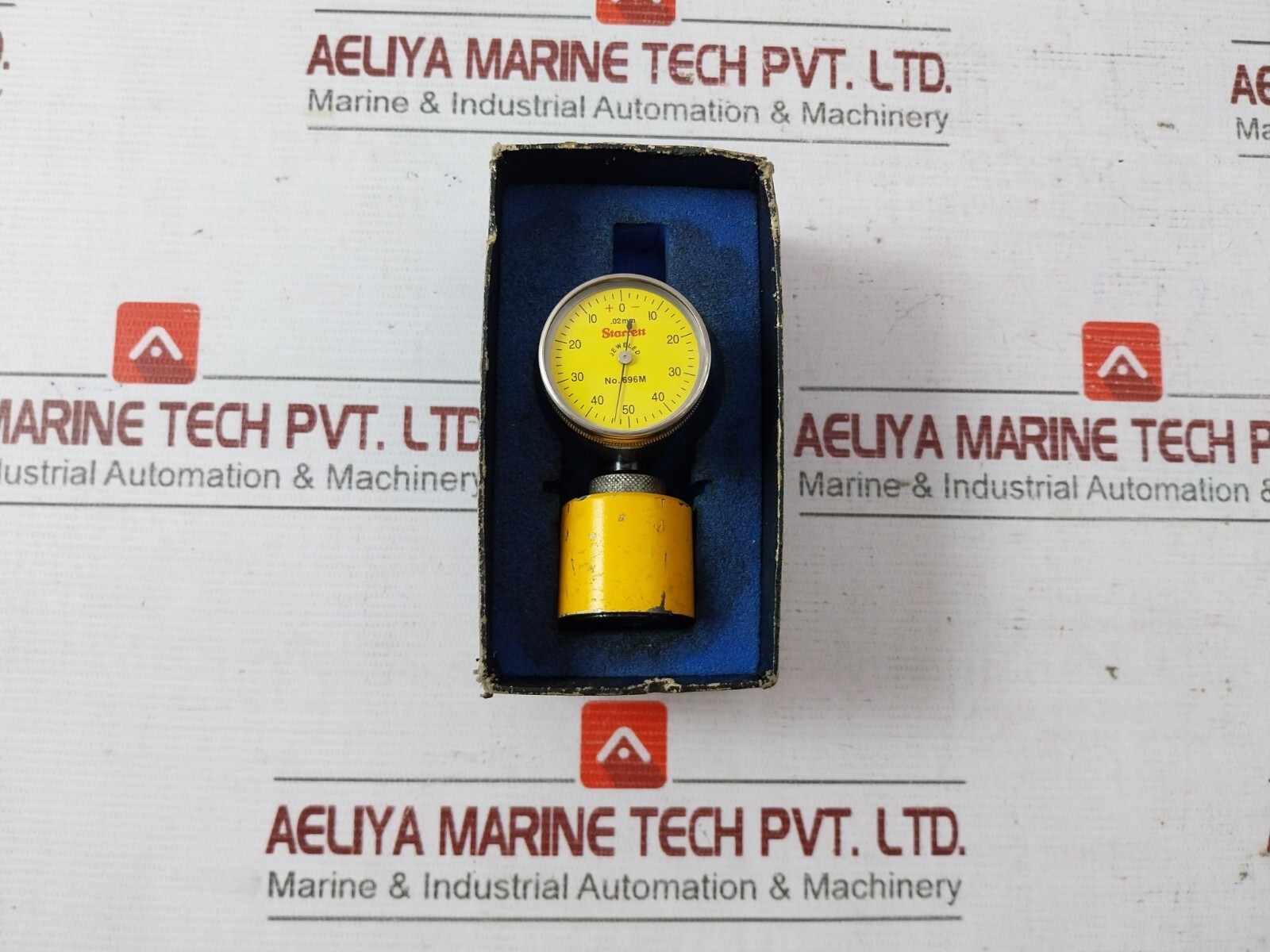 Starrett 696M Dial Strain Gauge .02 MM
