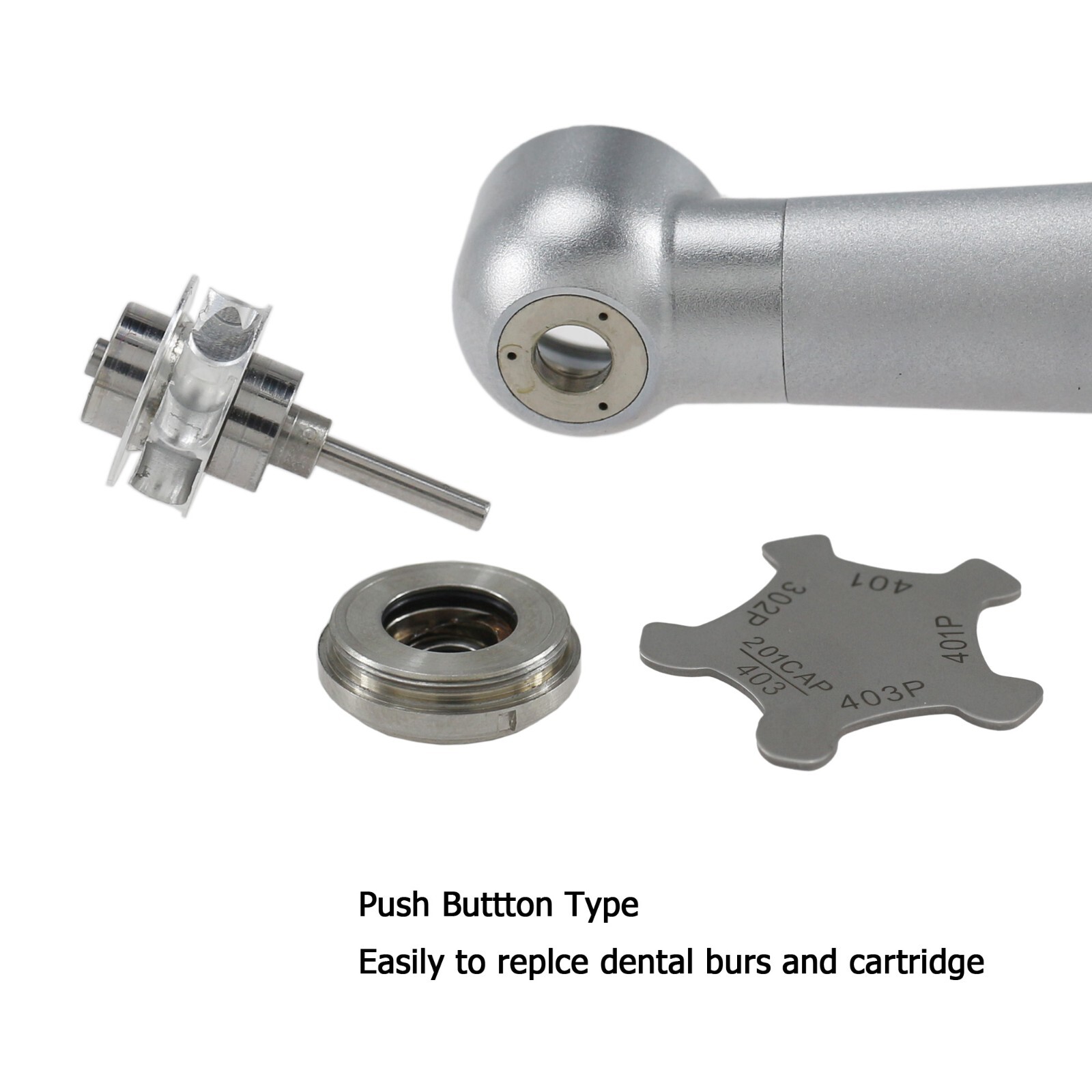BEING Dental Turbine High Speed Handpiece 4 Holes For NSK Coupling Phatelus Mach