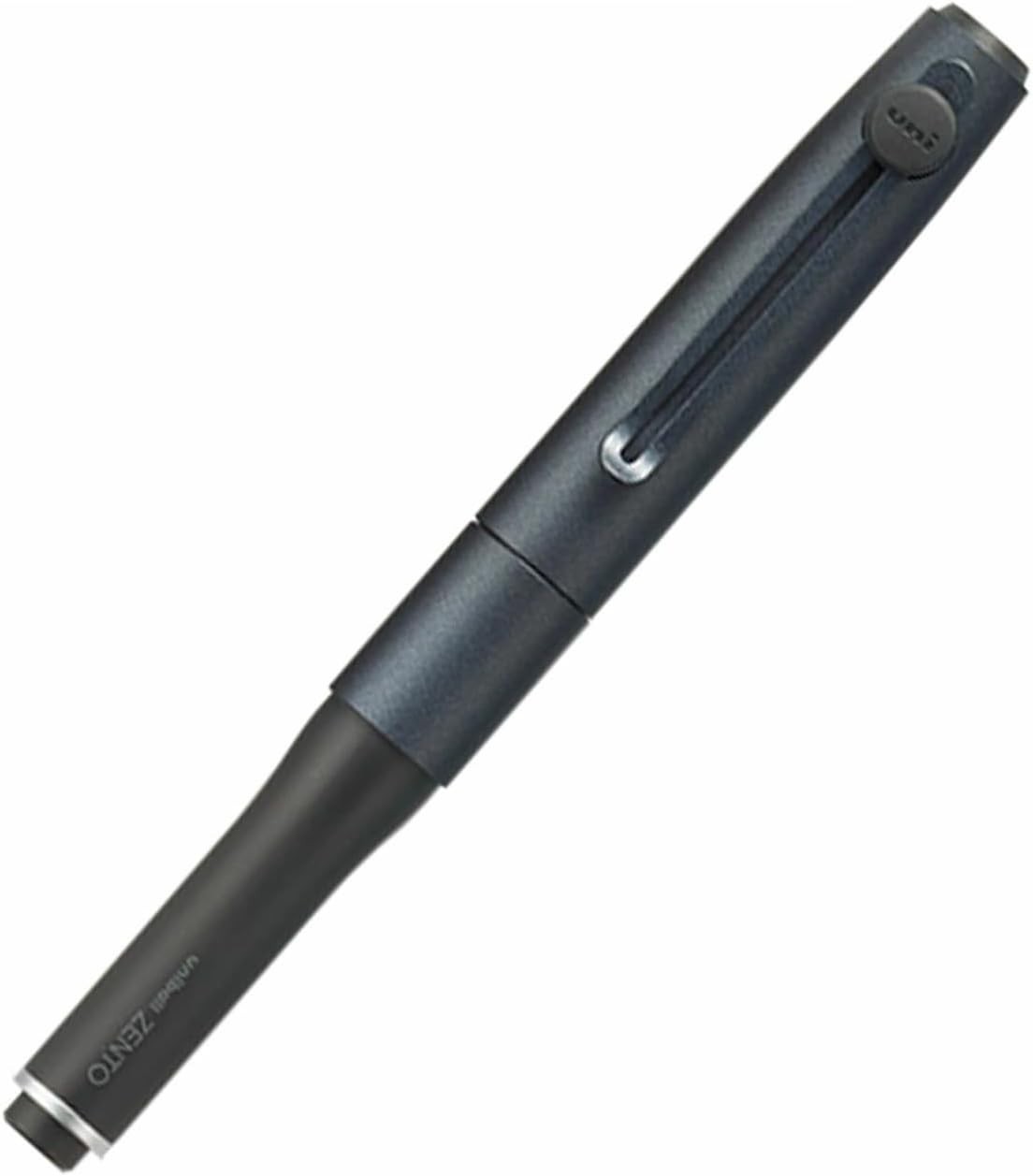Uni-ball ZENTO Signature Metallic Black Pen 0.5mm with Free Refill (US Seller)