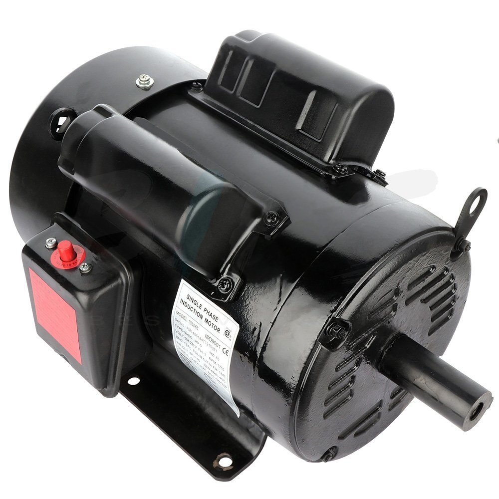 5HP Air Compressor Electric Motor 184T Single Phase 1750RPM TEFC Compressor Duty