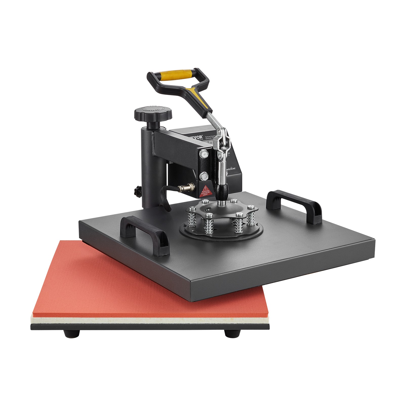 Heat Press Machine 2-In-1 15x15in Sublimation Print Transfer DIY T-shirt Cap