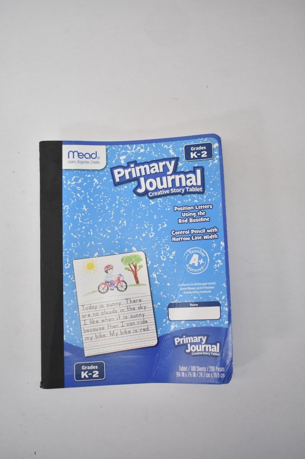 Lot of 9 Mead Primary Journal Creative Story Tablet For Grades K-2 100 Sheets