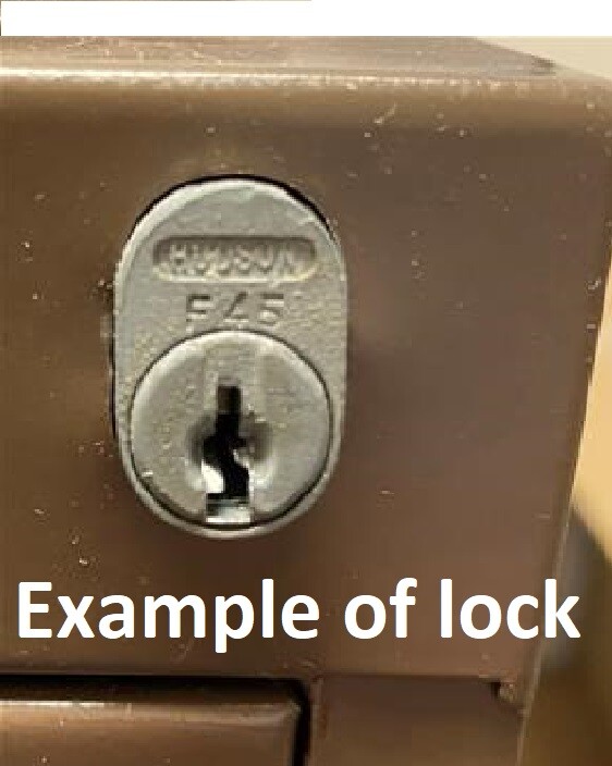 ✅ F101-F260 2-Keys For Hudson / Cole Filing Cabinet «cut to your key code» 100%✅