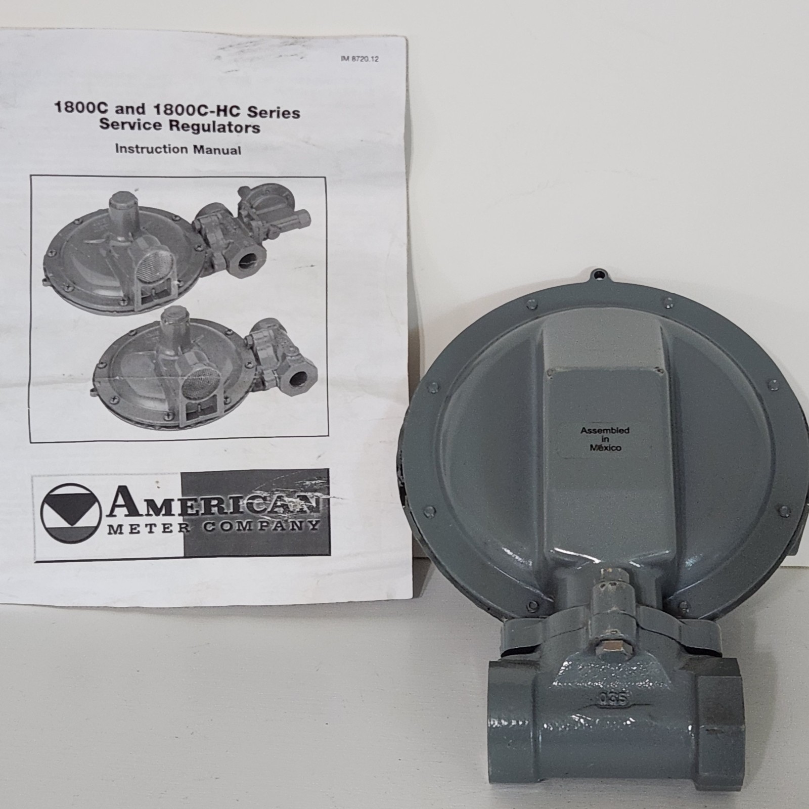 American Meter Company Gas Pressure Regulator 3/4″ 1813 C