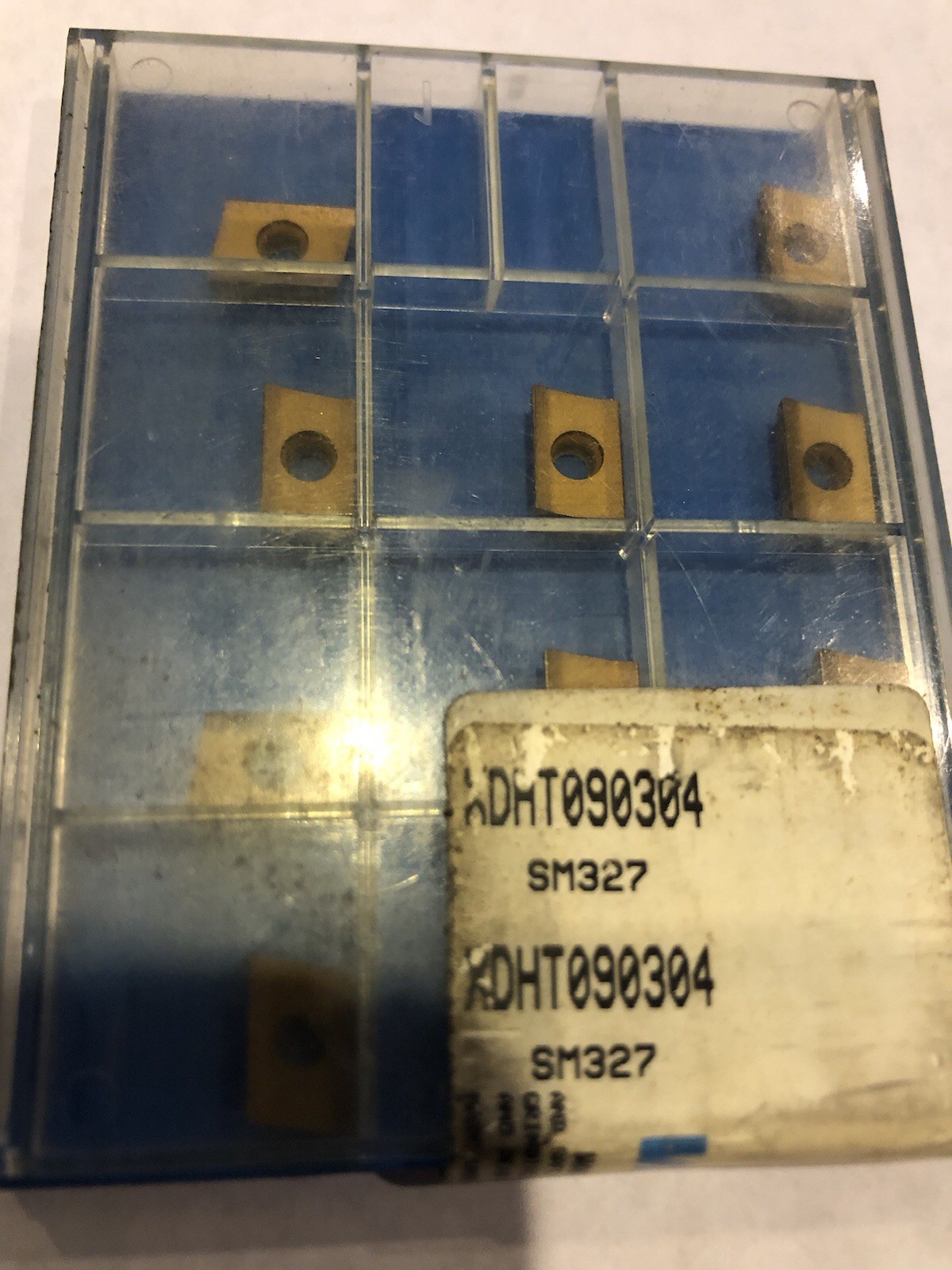 VALENITE CARBIDE TURNING TOOL XDHT090304 SM327 10 PCS NEW IN BOX