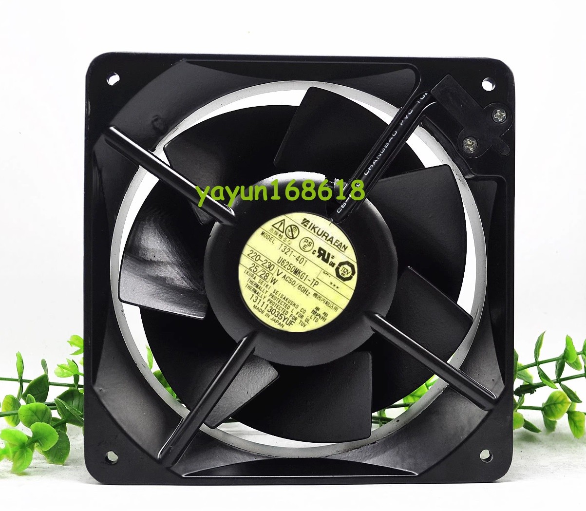 ONE For IKURA FAN U6250MKG1-TP 220V 25/28W 16cm Cooling Fan 160*160 #ff