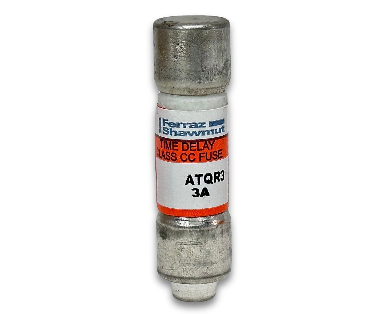 10-Pack Mersen Ferraz Shawmut ATQR3 Time Delay Fuses 3A 600V Class CC T218310
