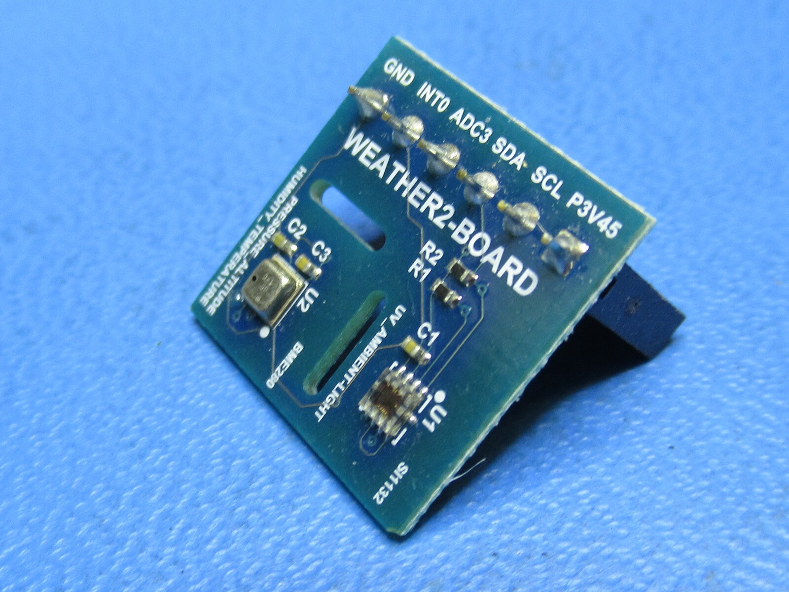 1) WEATHERBOARD2 HARDKERNEL PRESSURE ALTITUDE HUMIDITY TEMPERATURE SENSOR ODROID