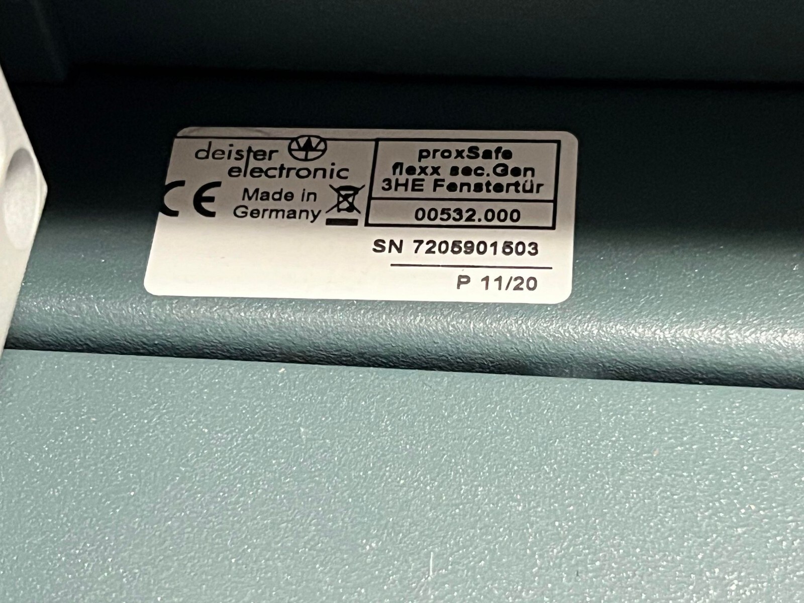 Deister electronics 00532.000 MODULAR KEY CABINET proxSafe Flexx sec.gen