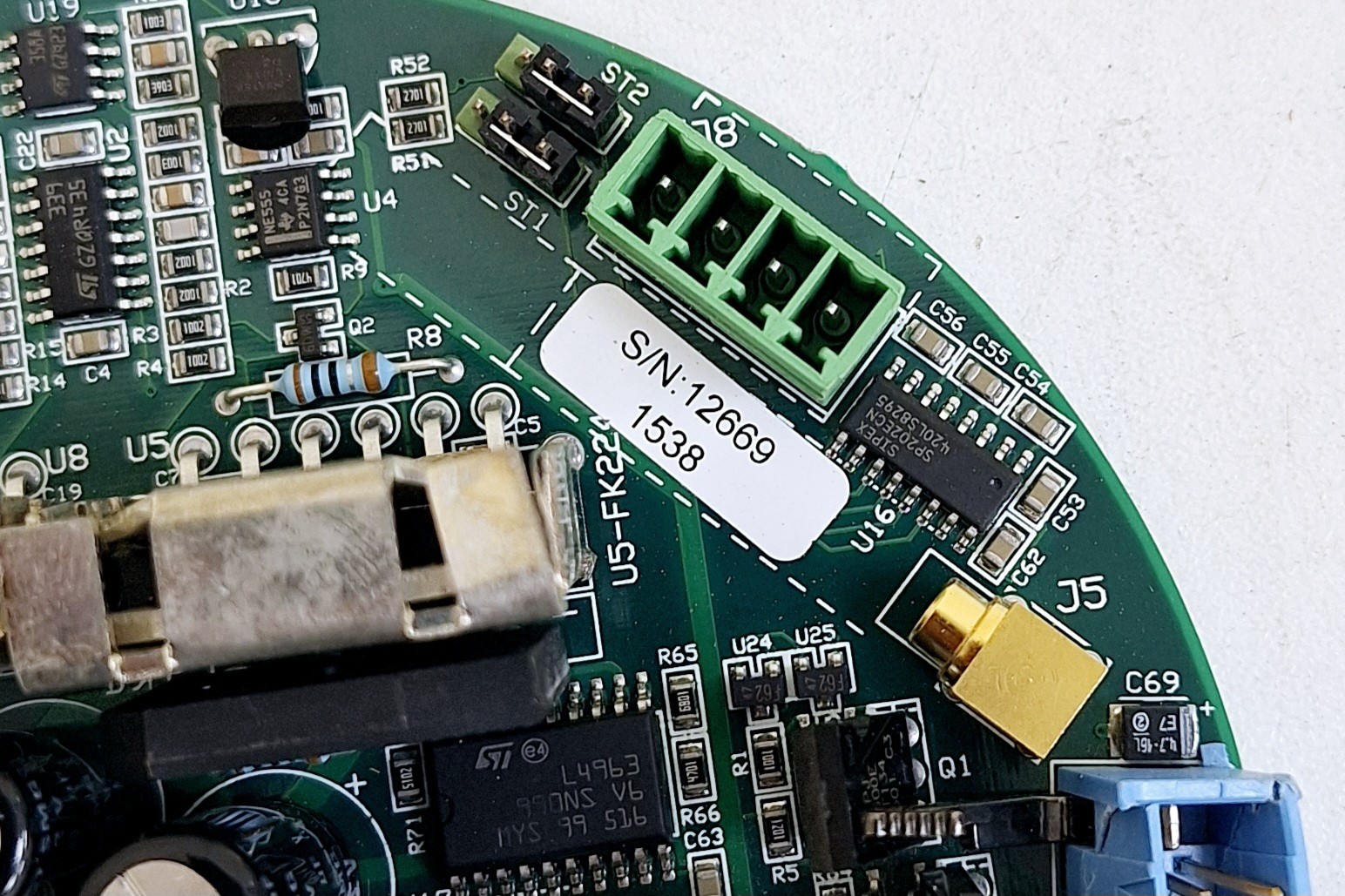 Hernis Scan Systems PBA RX286 / Hs035b / HRN EX286 CAM / FASTPCB E300750 PCB Car