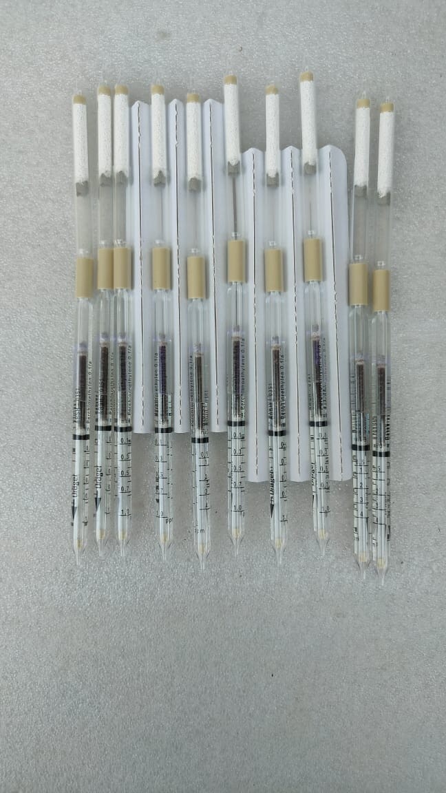 DRAGER PERCHLOROETHYLENE 1/A 0.1…4 PPM 8101551 GAS DETECTION TUBE EXP-01/2026