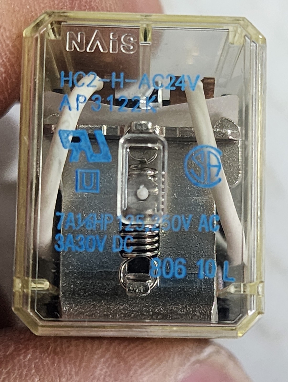 NAiS HC2-H-AC24V, AP3122K Relay