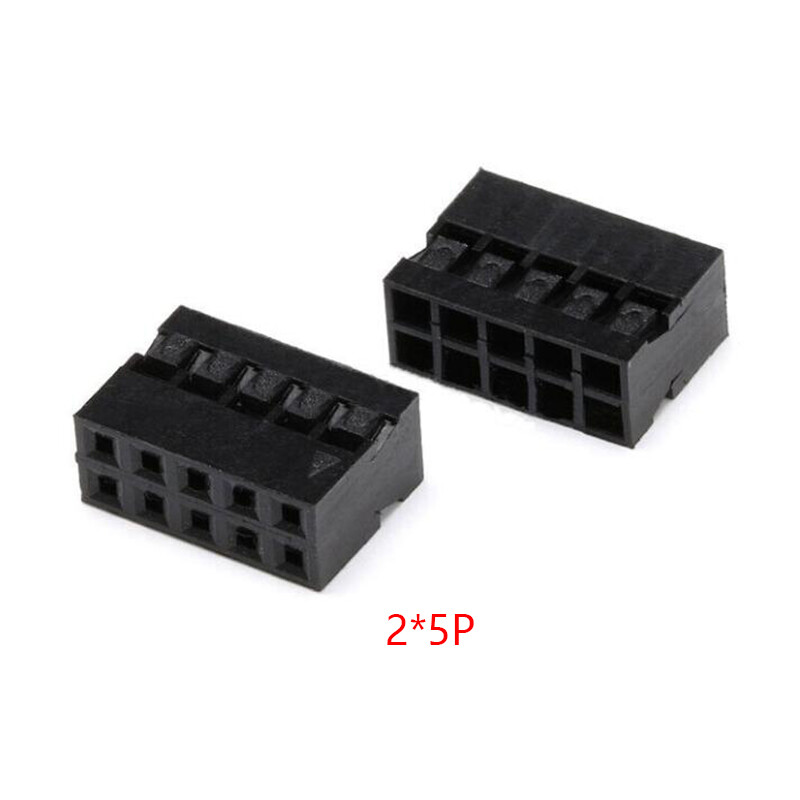 DuPont 2.0mm Connector Plug Housing Single&Double Row 2/3Pin, 2×2~2*5Pin Shell