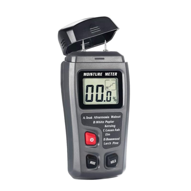 THE PERFECT PART Digital LCD Wood Moisture Meter Detector Tester Wood…