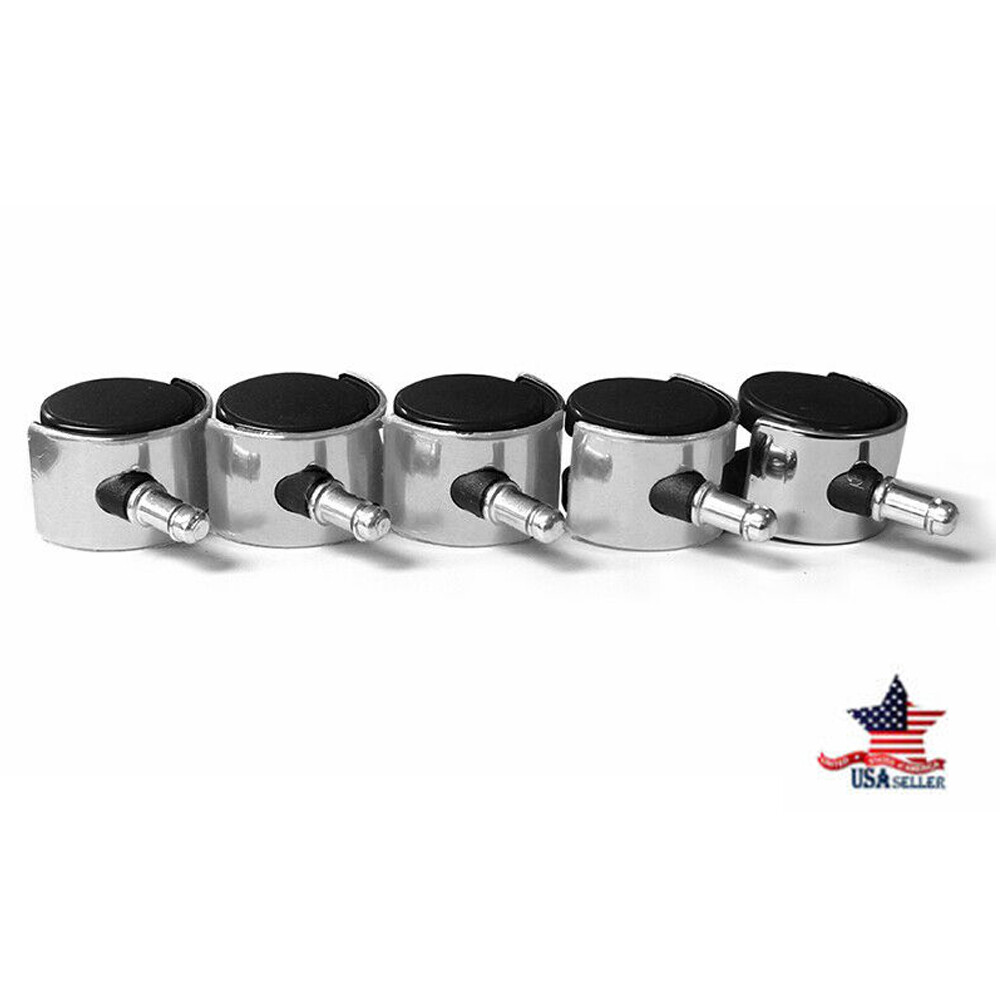 5Pcs Office Chair Caster Wheels Heavy Duty Replacement 2» for Hard Floor