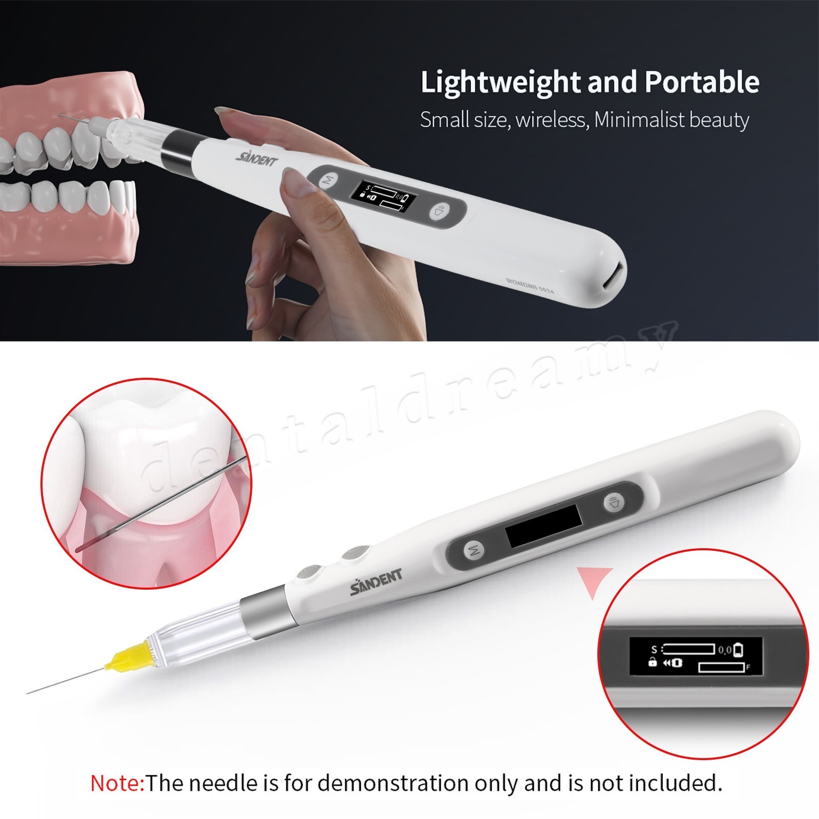 Woodpecker Style Dental Painless Oral Local Anesthesia Device anestesia Pen uk