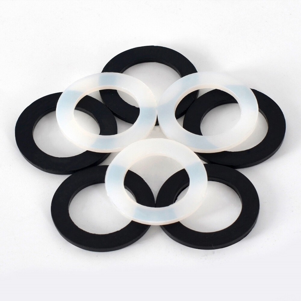 Food Grade Silicone Plain Flat Washer O Rings Sealing Gaskets Ring -60℃~+200℃