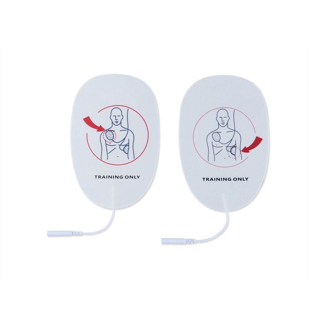 20 Pieces AED Training Device Patches First Aid Training Replacement Adult Pads