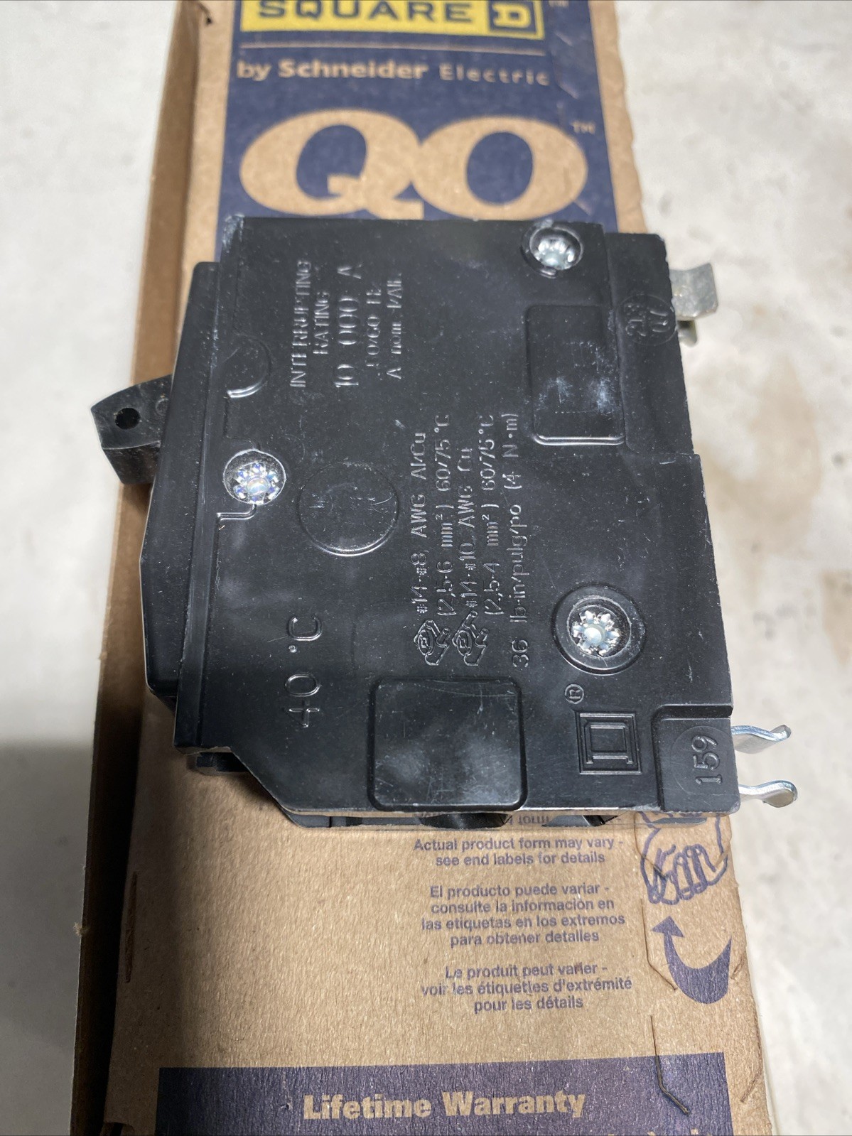 Square D 30 Amp Single-Pole Circuit Breaker QO130CP 120/240V Lot Of 3 Each NIB
