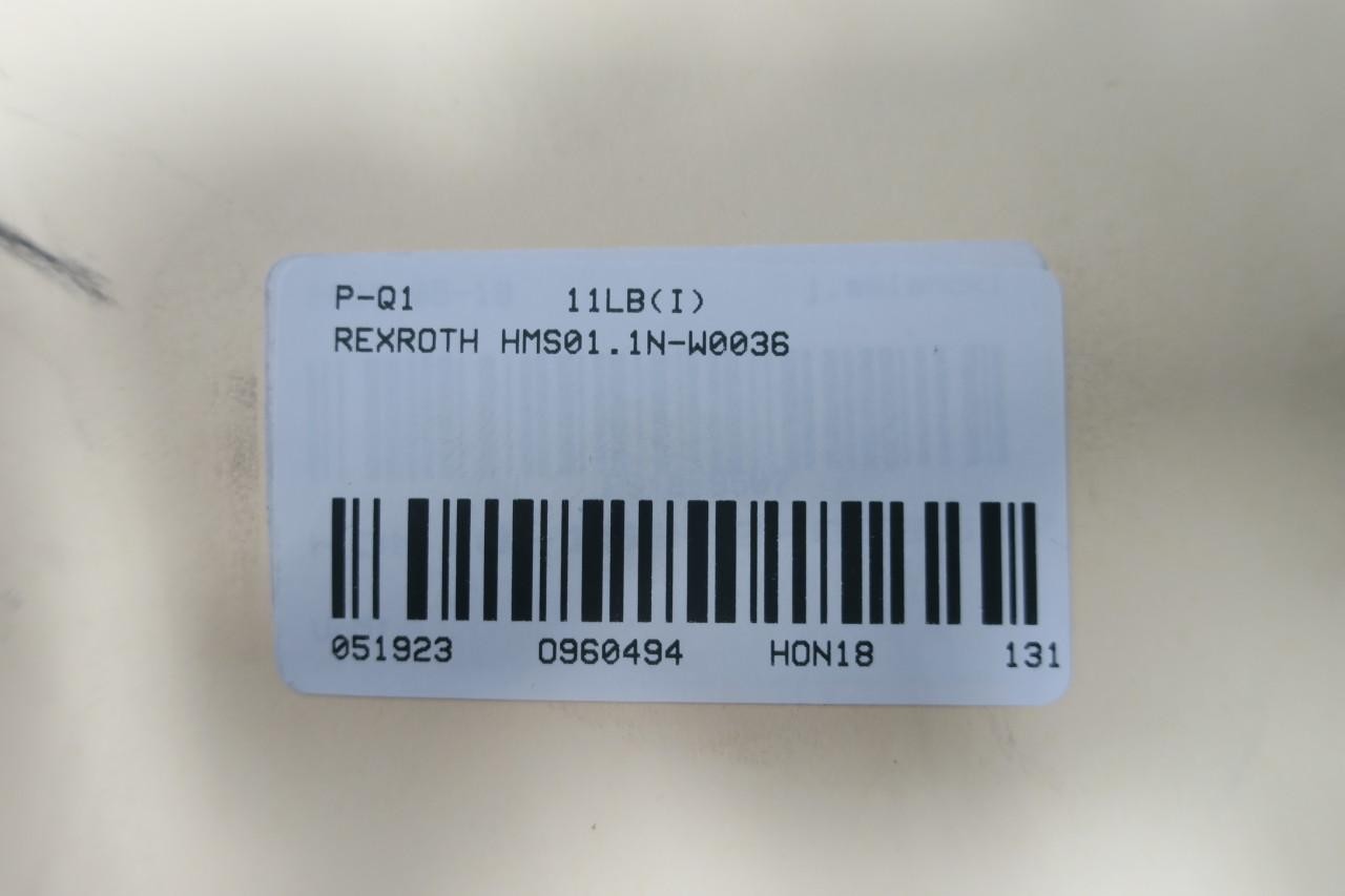 Rexroth HMS01.1N-W0036 Indradrive Servo Drive 254-750v-dc 500v-ac 3ph