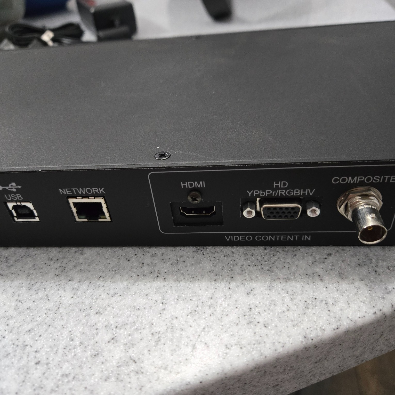 Vaddio AV Bridge 998-8210-000 HDMI USB IP Streaming Encoder w/ OEM Power Tested