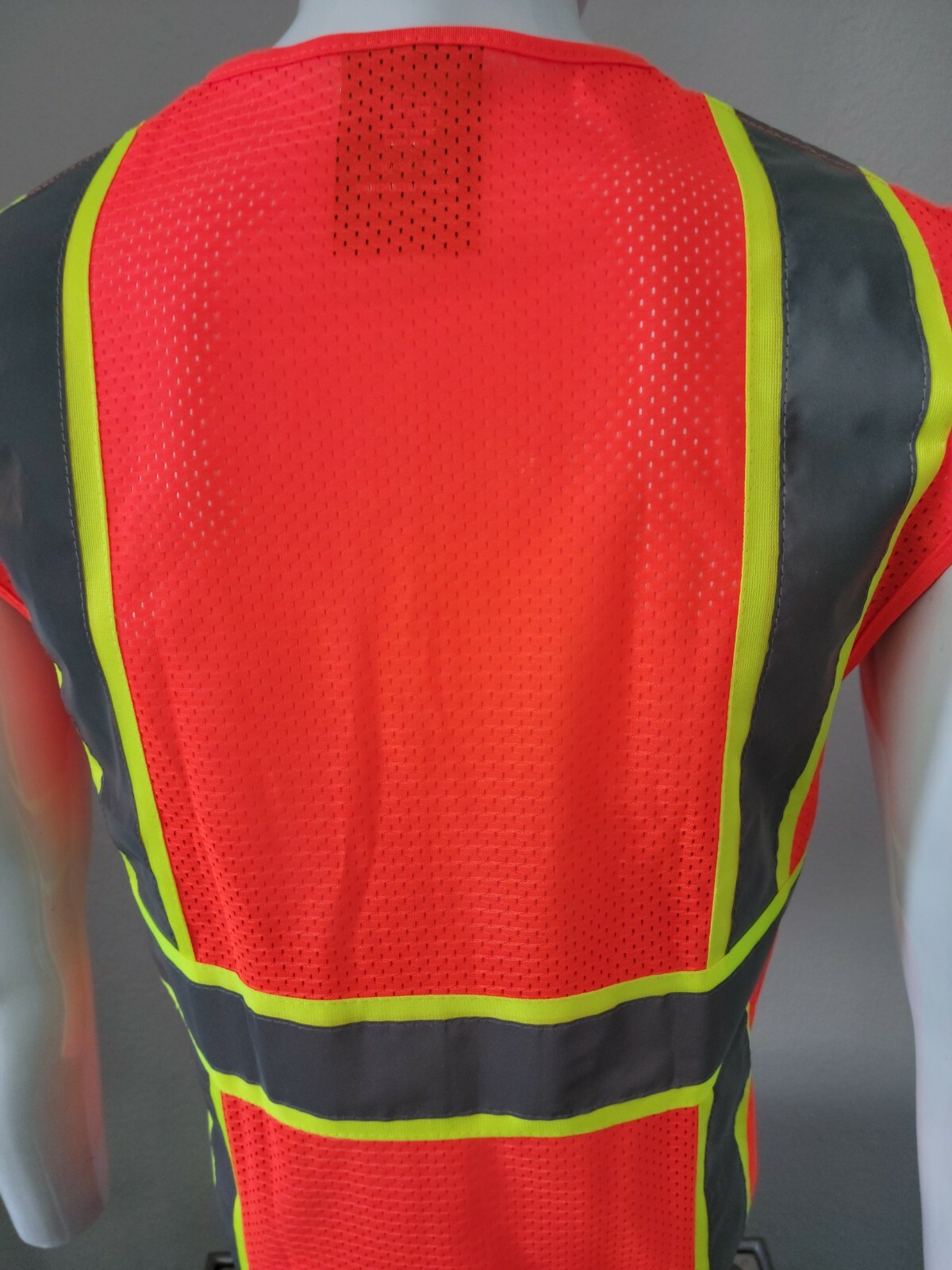 Orange Hi-Visibility Safety Vest (Small to 3XL)