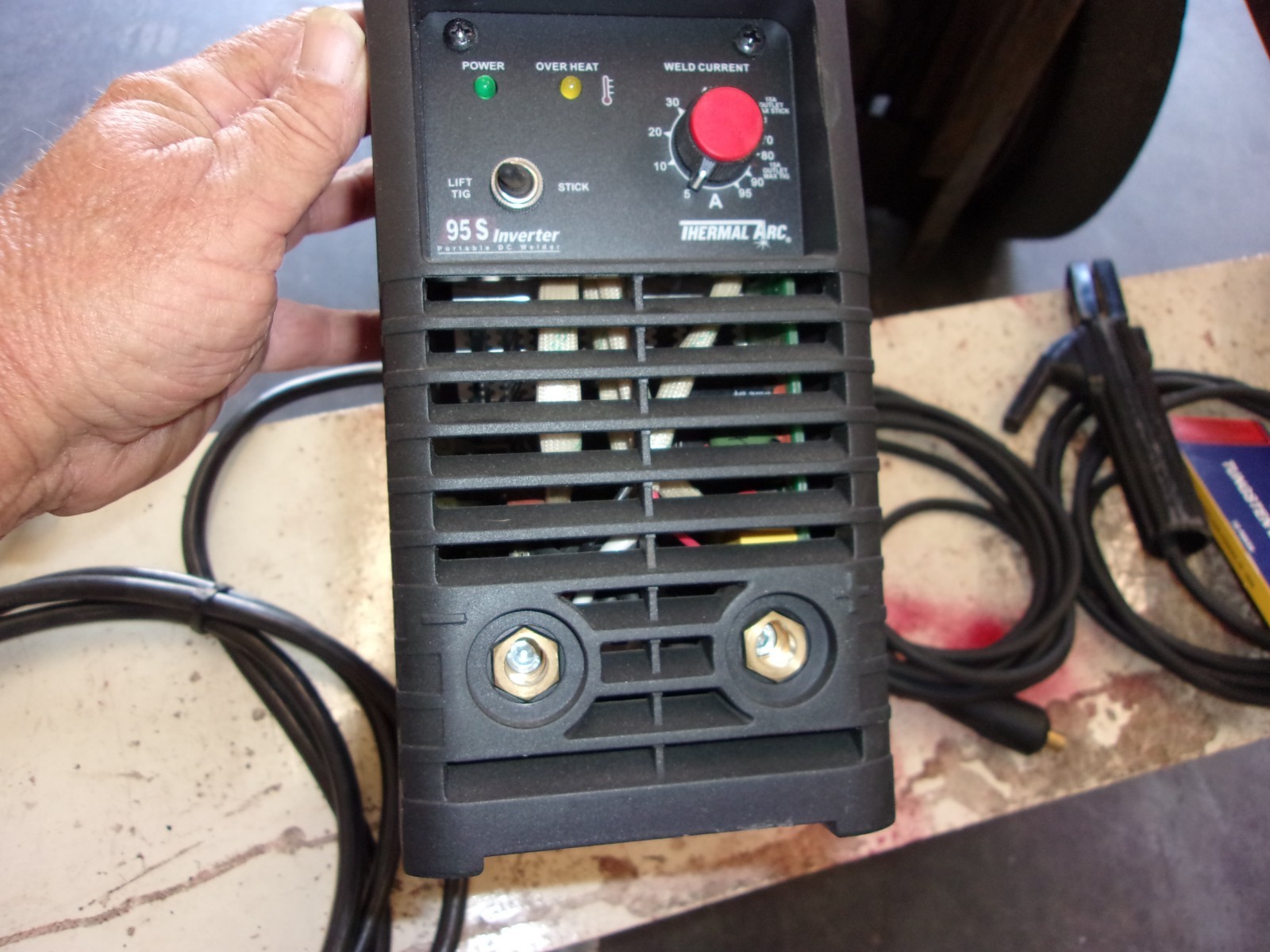THERMAL ARC 95S, INVERTER WELDER WITH MILLER FLEX HEAD DRY RIG