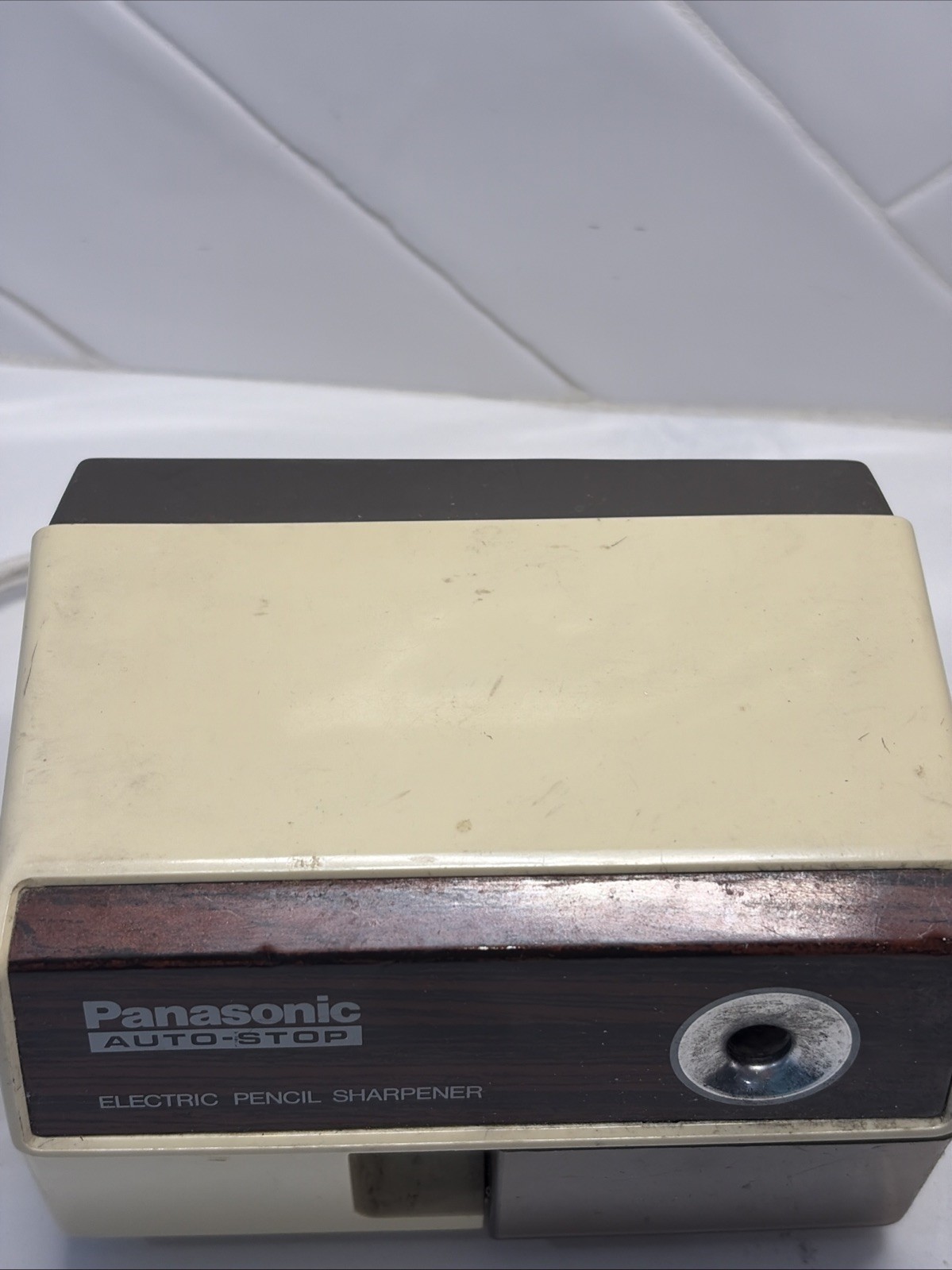 Panasonic KP-110 Auto-Stop Electric Pencil Sharpener Made In Japan Works