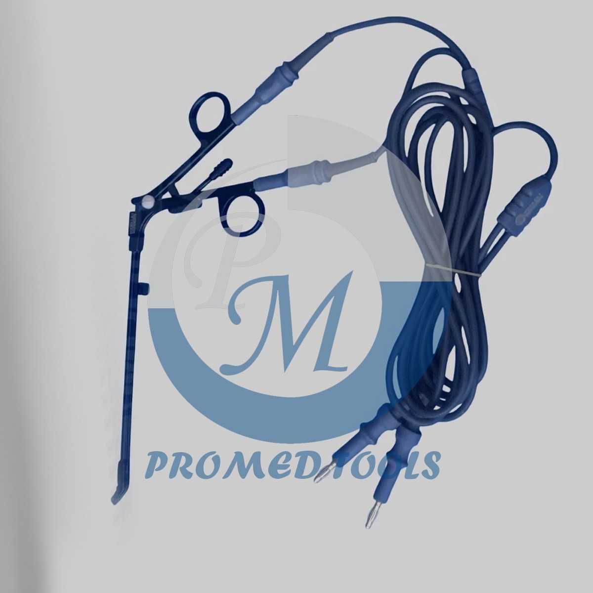 “Stammberger Bipolar Suction Forceps 45° Up Tip w/ 3m Cord – ENT Surgery”