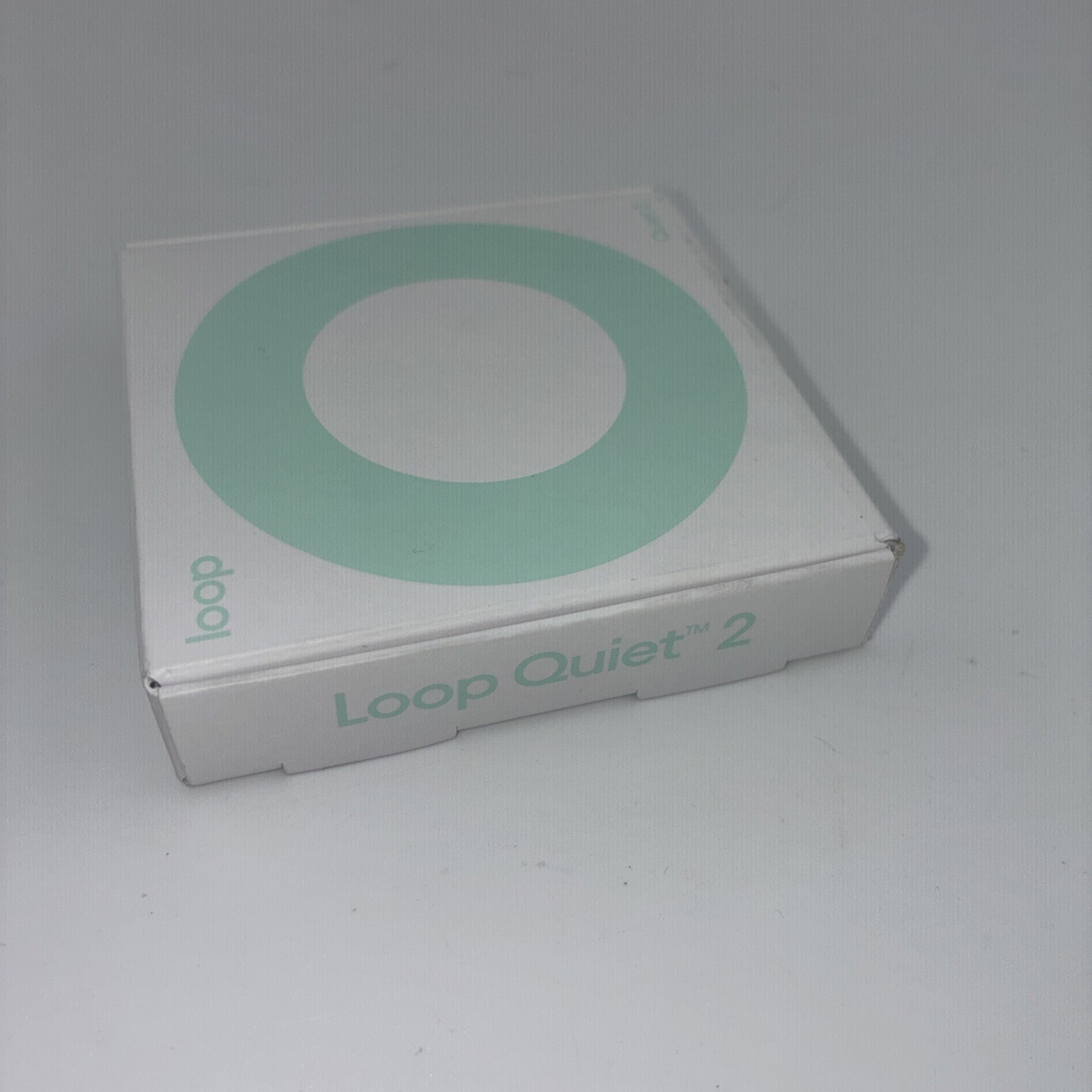 Loop Quiet 2 Earplugs Mint Reusable Noise Reduction Sleep Travel NEW Sealed