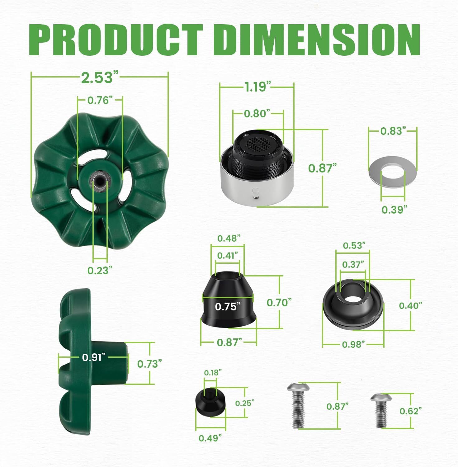for Prier P-164KT-807 P-164 Overhaul Kit Complete Wall Hydrant Service Repair