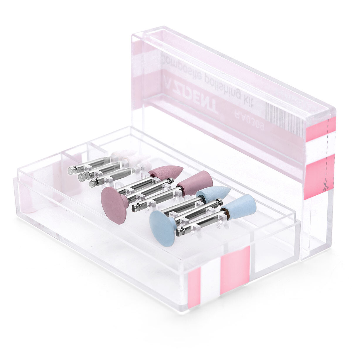 Uso Dental Kit de Pulido de Resina Compuesta RA0309 Adapto para Baja Velocidad