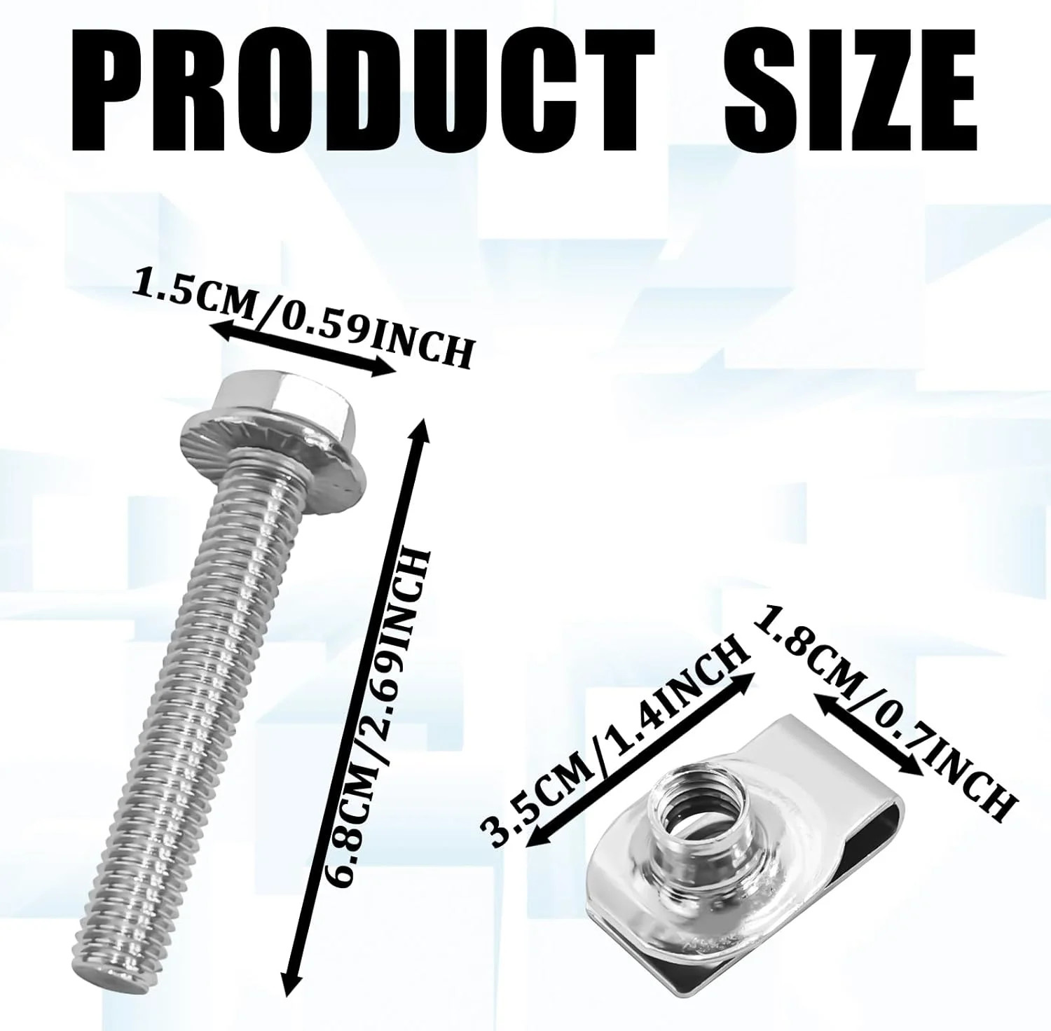 Fuel Tank Strap Bolts Compatible with Chevy Silverado Suburban Avalanche Taho…