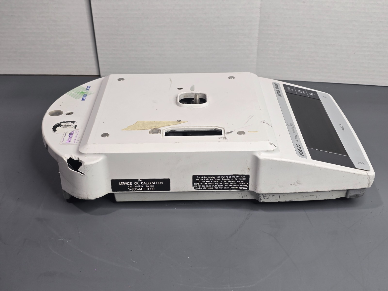 Mettler Toledo PG2002-S Scale Precision Balance Damaged Untested