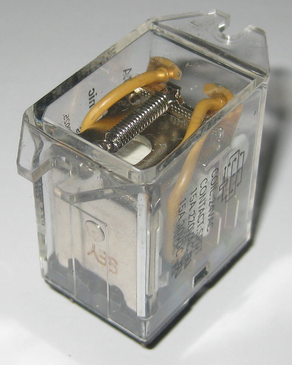 220V AC / 30 V DC 15 A General Purpose MEC GLS-SPDT-24A Relay w/ Mounting Tabs