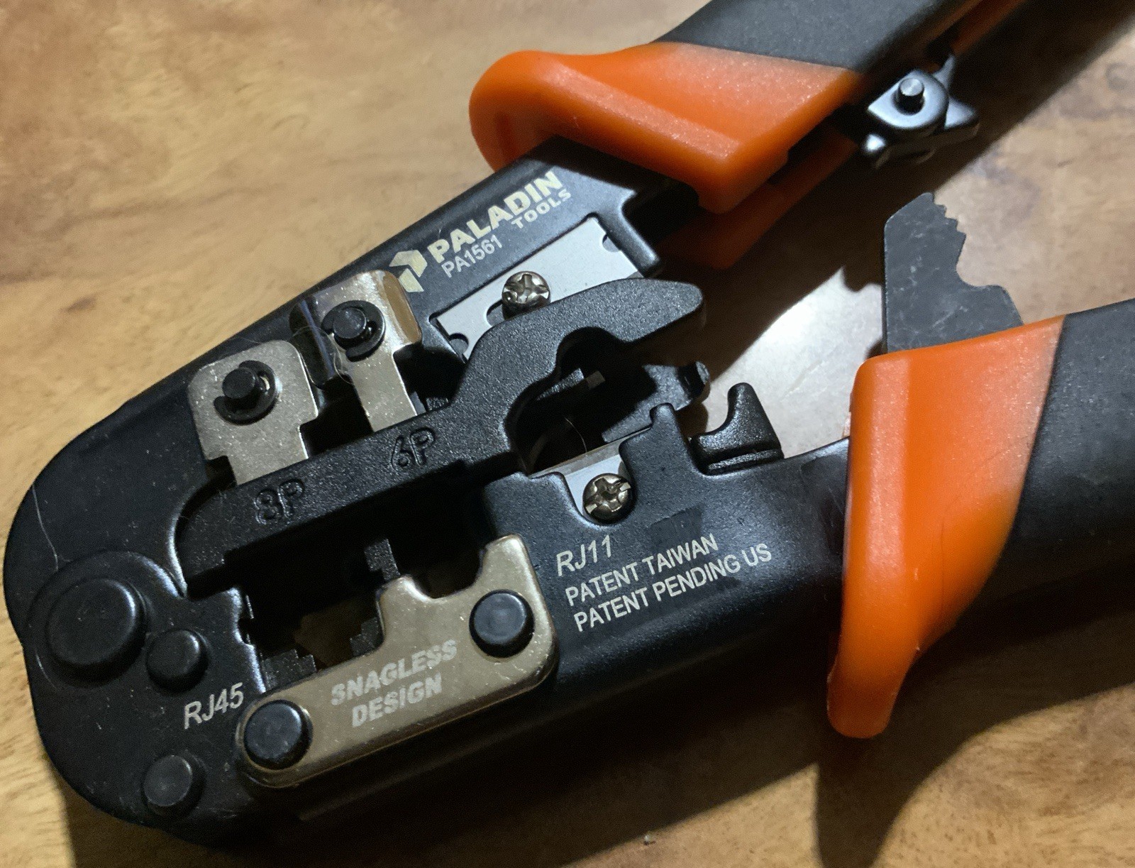 Paladin Tool All in One Data Tool Crimper Cat5 Cat5E Cat6 RJ45 RJ11 RJ12 RJ22