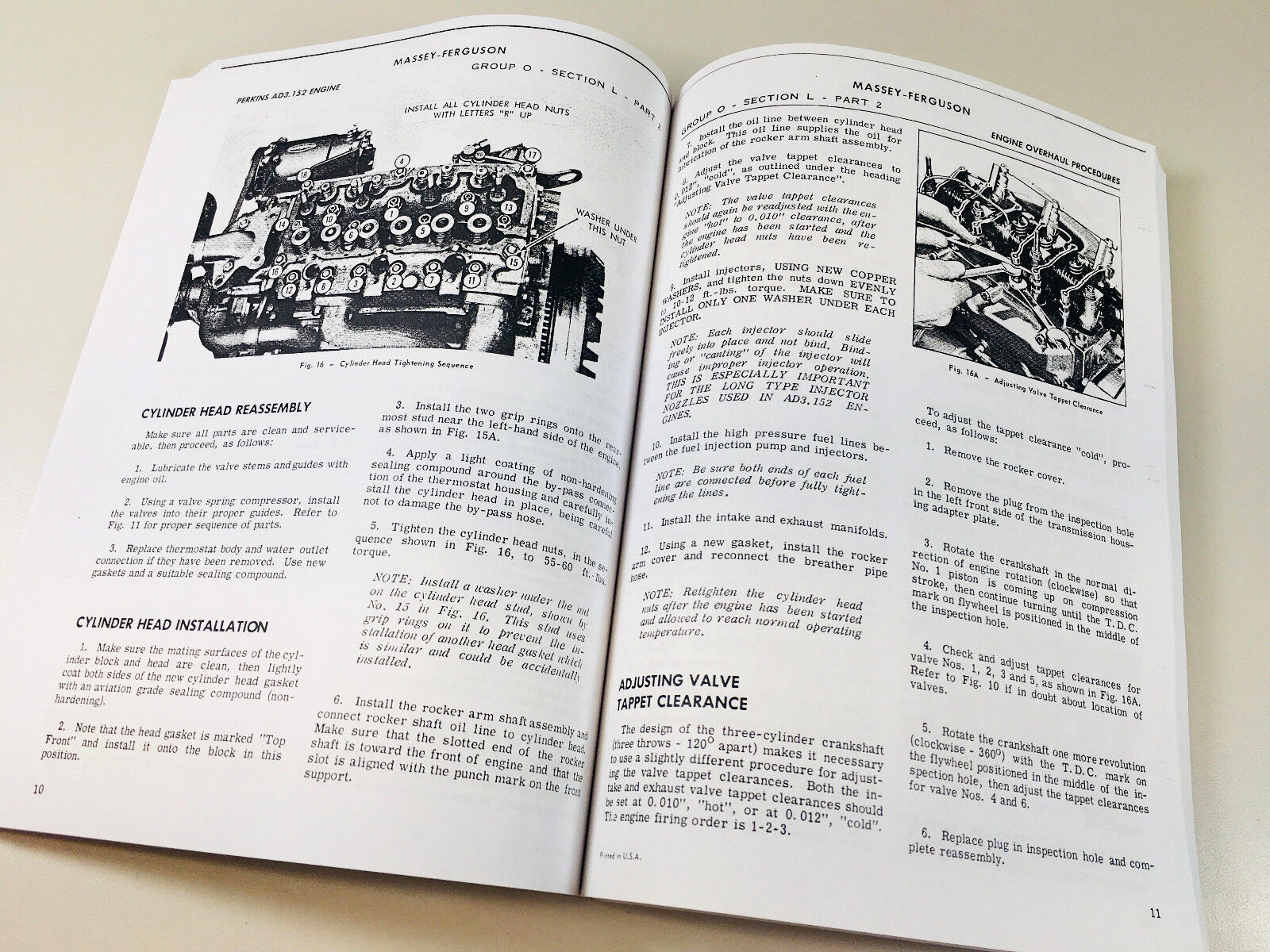 30 35 50 Tractor Service Manual Massey Ferguson MF 35 50 MF30 MF50 TO35 F-40