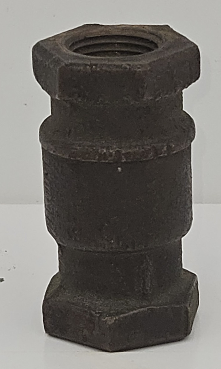 ORIGINAL NO NAME VERTICAL 3/8″ IN LINE FUEL CHECK VALVE HIT & MISS ENGINES