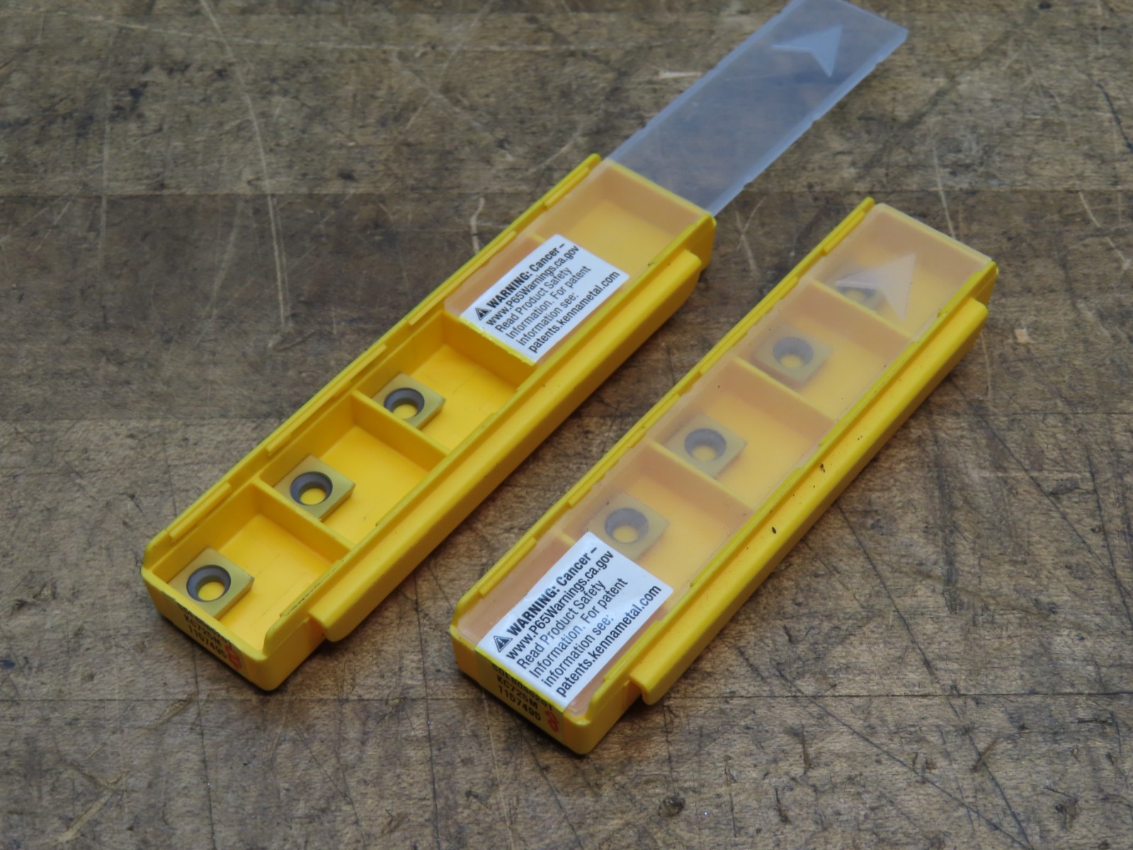 8 New (sealed) Kennametal SDEB080201 KC725M carbide insert