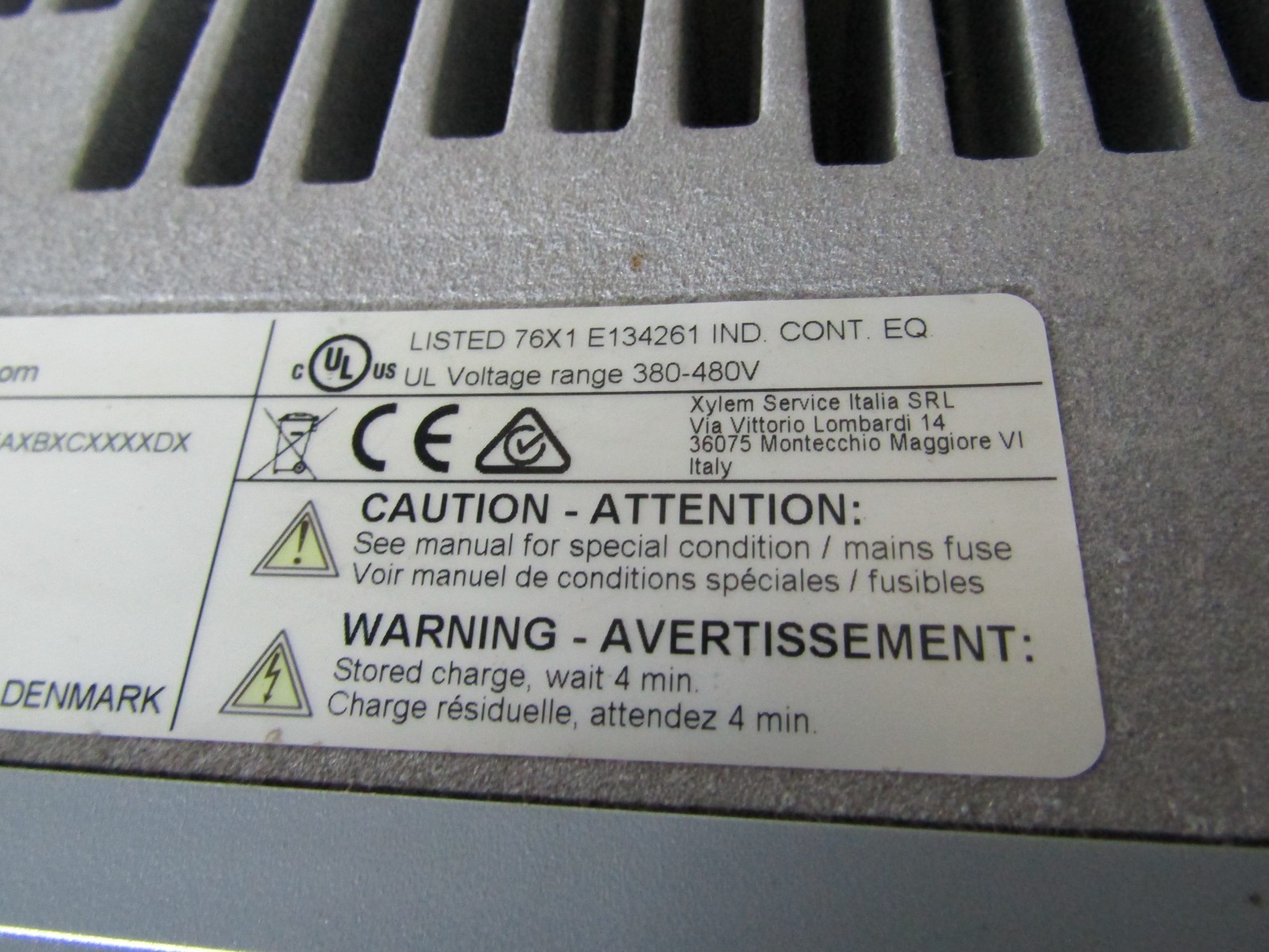 💥CENTRIPRO AQUAVAR 5 HP VARIABLE SPEED DRIVE 380-480 VAC AVB40050C0X0X0X1