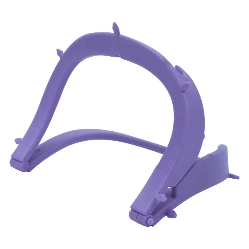 10pcs Dental Foldable Bracket Frame Plastic Rubber Dam Sheet Oral Barrier Tool