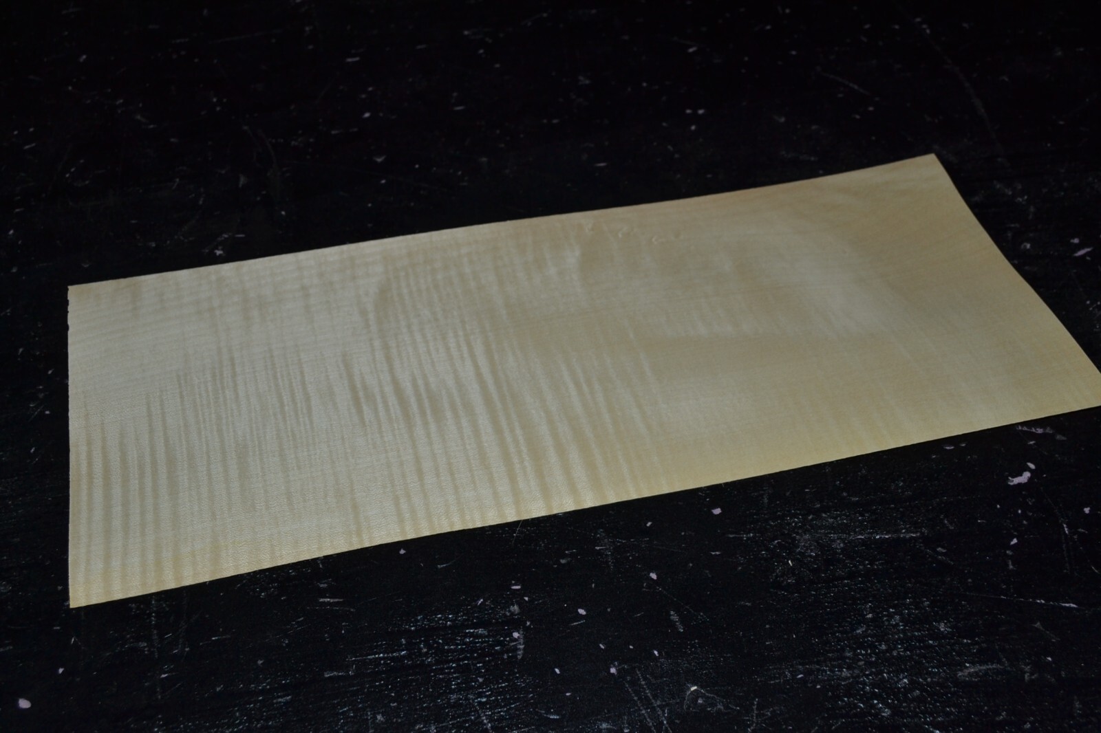 Curly Maple Raw Wood Veneer Sheet 8.5 x 21 inches 1/42nd 4665-91