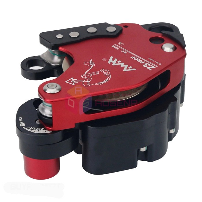 Z3-PROF Red Ascent Descent Device Electric Climbing Rope Ascender Descender