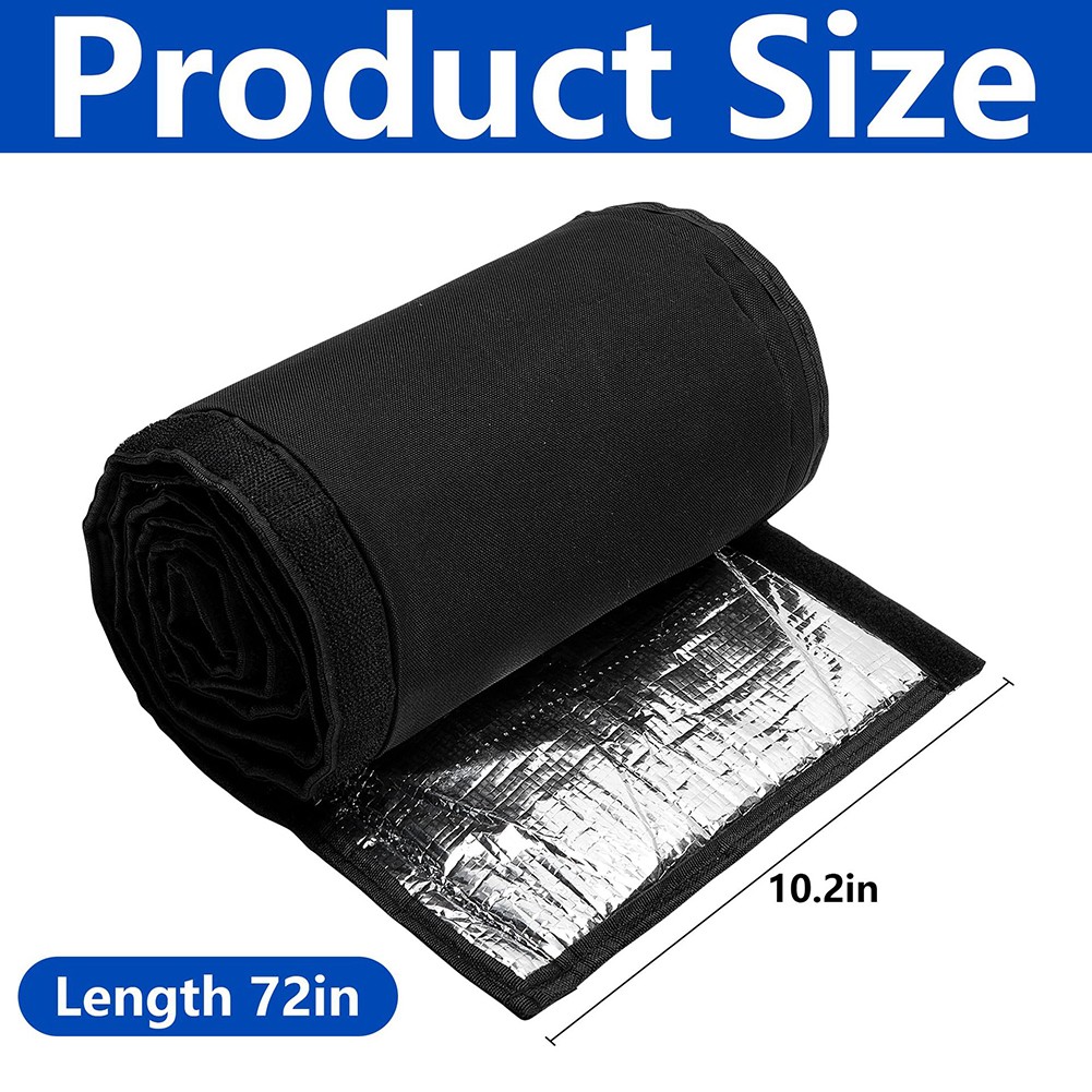 72″ HVAC Copper Pipe Insulation, 3 Layer Outdoor AC Line Insulation Freeze Proof