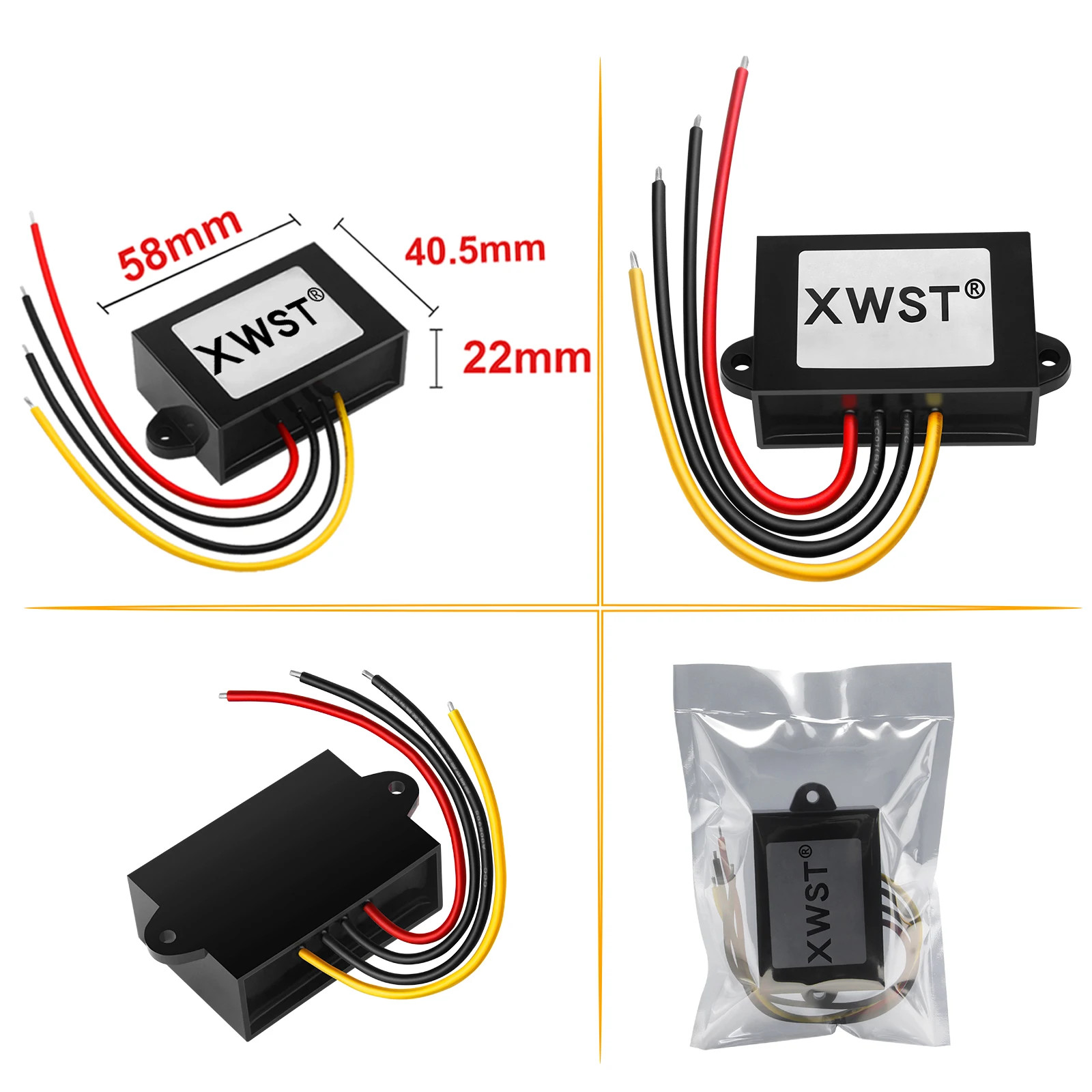12V to 15V DC-DC Step Up Boost Converter 1-30A Voltage Regulator Module Inverter