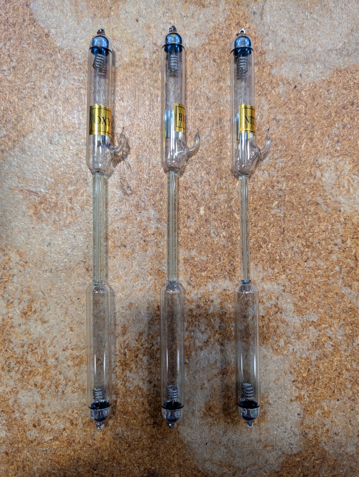 Eisco Labs Premium Spectrum Tubes Available in Hydrogen, Oxygen, or Nitrogen